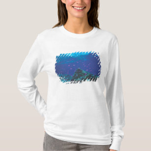 Australia, Great Barrier Reef. Swarming Purple T-Shirt