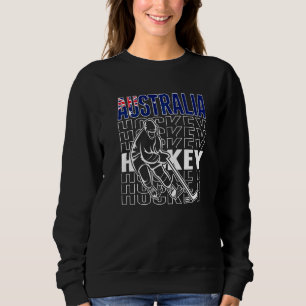 Australia Ice Hockey Fans Australian Hockey Team Sweatshirt
