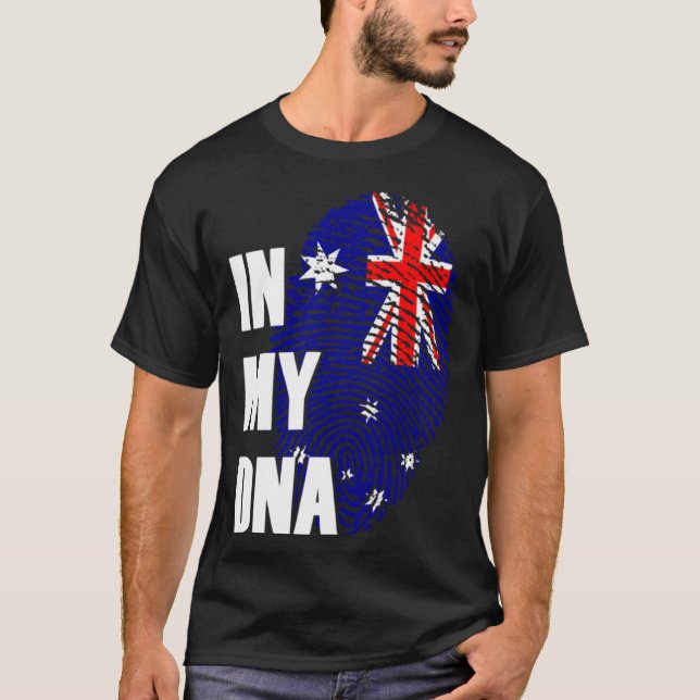 Australia In My DNA Men Women Kids T-Shirt (Front)