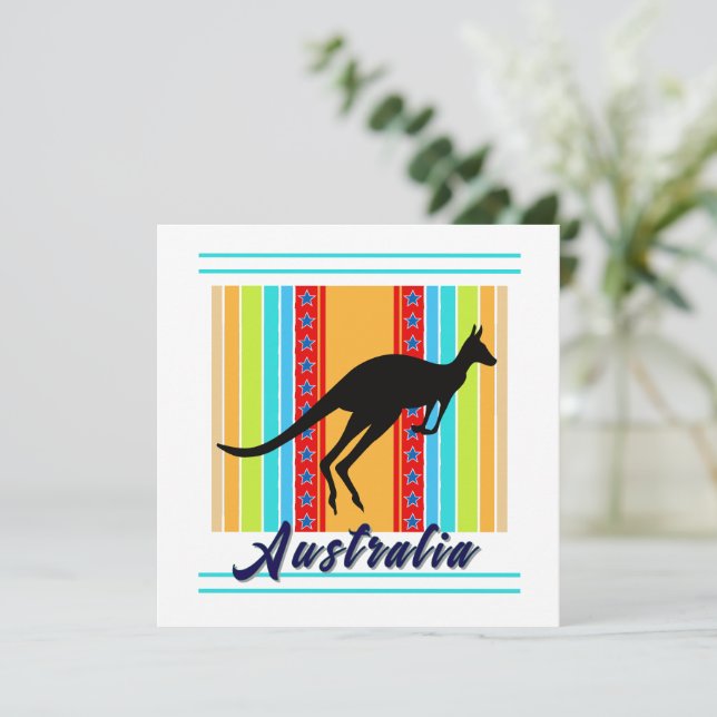 Australia Invitation (Standing Front)