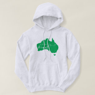 Australia Is In My Heart Hoodie