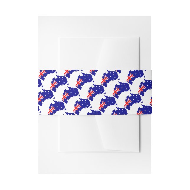 AUSTRALIA John 3:16 Wedding Celebration Invitation Belly Band (Front Example)