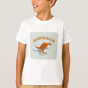 Australia, jumping Kangaroo T-Shirt