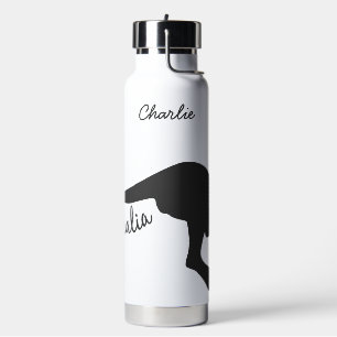 Australia Kangaroo custom name Water Bottle