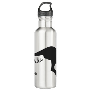 Australia Kangaroo custom name water bottles