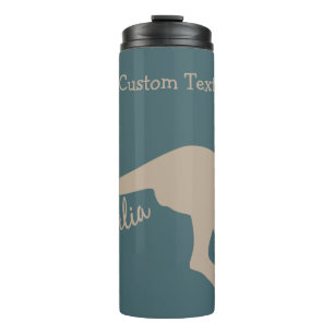 Australia Kangaroo custom text & colour tumbler