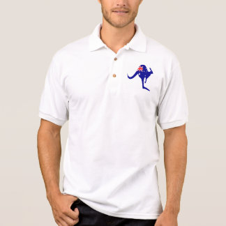 Australia Kangaroo Flag Polo Shirt