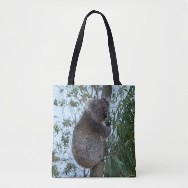 Australia Kangaroo Island Koala in a Tree Tote Bag (Front)