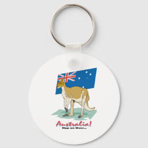 Australia Kangaroo Key Ring