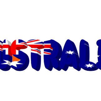 Australia Kangaroo Luggage Tag – Aussie Travel