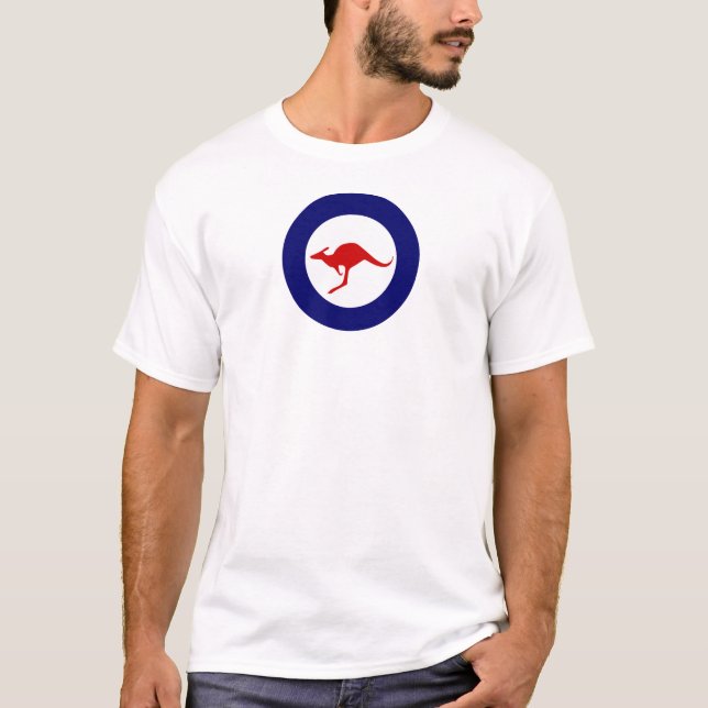Australia kangaroo military aviation roundel T-Shirt (Front)