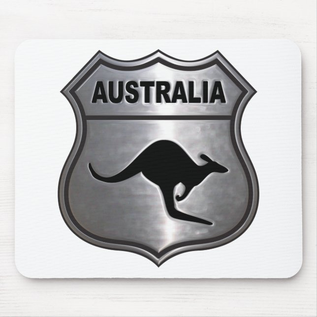 Australia Kangaroo Mouse Mat (Front)