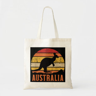 Australia Kangaroo Vintage Tote Bag