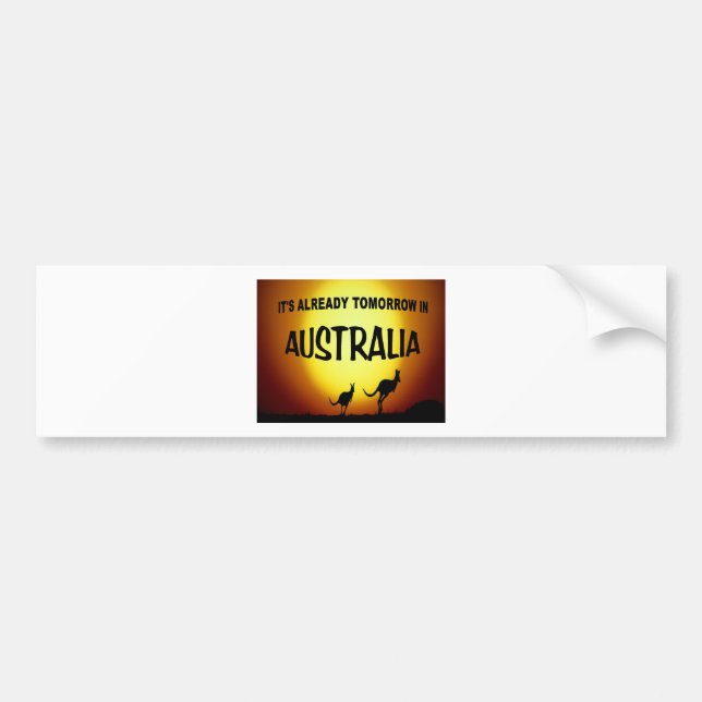 AUSTRALIA KANGAROOS.jpg Bumper Sticker (Front)