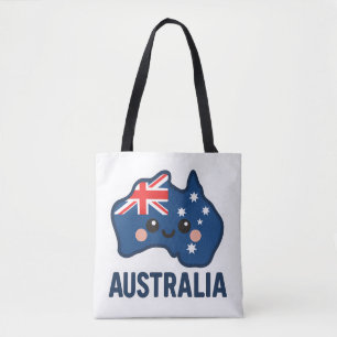 Australia Kawaii Fusion – Bold & Adorable Tote Bag