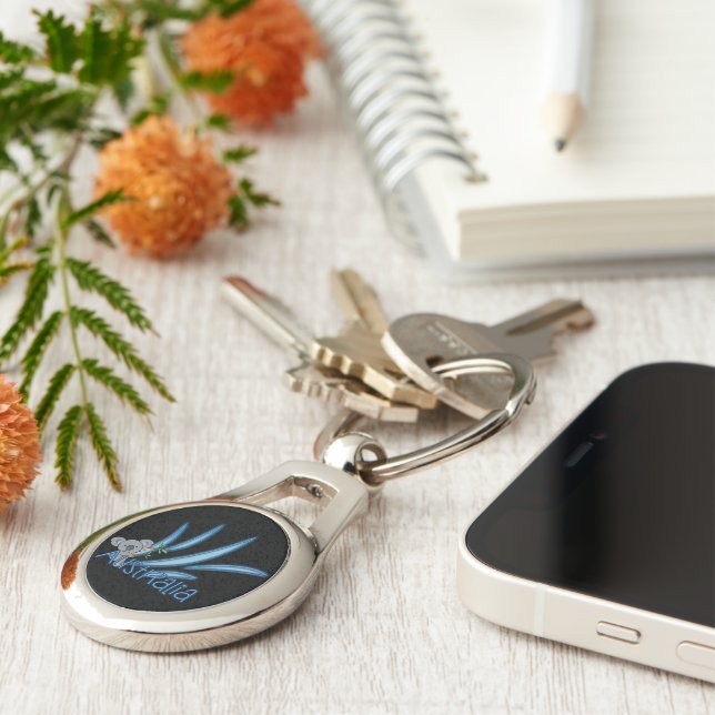 Australia Key Ring (Side)