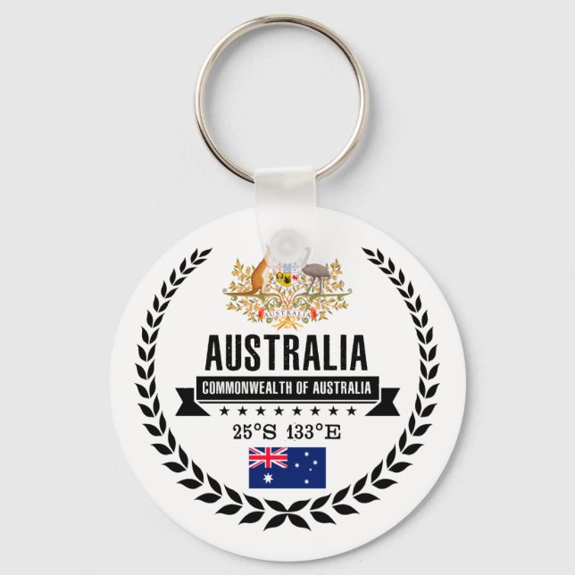 Australia Key Ring (Front)