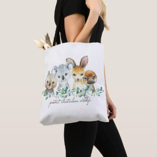Australia Koala Kangaroo Tote Bag Eco Friendly