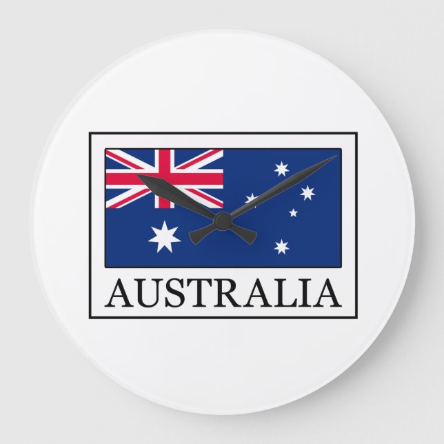 Australia Large Clock (Front)