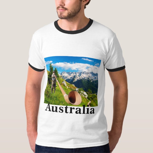 Australia Lederhosen shirt (Front)