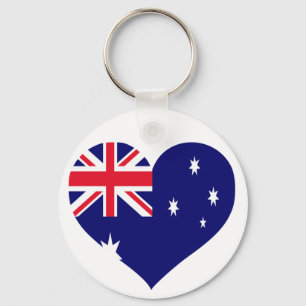 Australia Love Key Ring