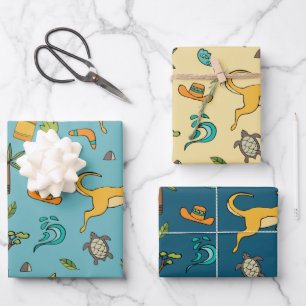 Australia Love Wrapping Paper Set