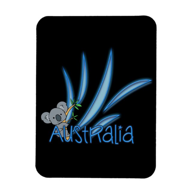 Australia Magnet (Vertical)