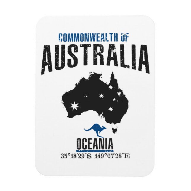 Australia Magnet (Vertical)