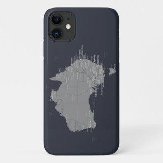 Australia map iPhone 11 case