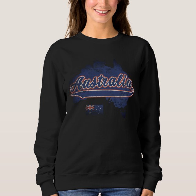 Australia Map Sweatshirt (Front)