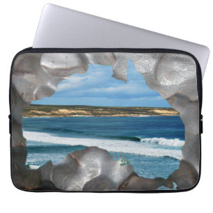 Australia Map With Sea Views 13 Inch Laptop Sleeve