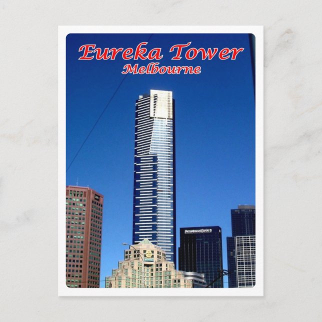 Australia - Melbourne -  Eureka Tower - Postcard (Front)