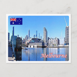 Australia - Melbourne -  Harbour - Postcard