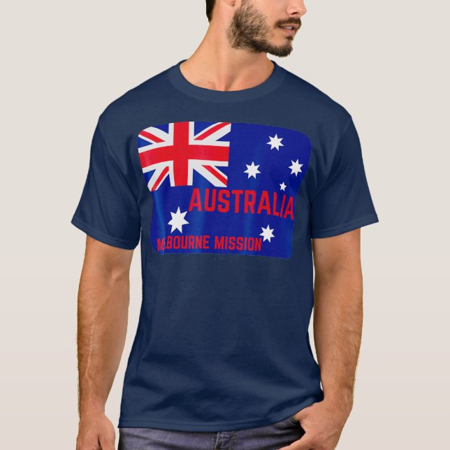 Australia Melbourne LDS Mormon Mission T-Shirt (Front)