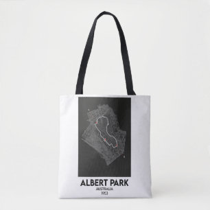 Australia MotoGP circuit map Tote Bag