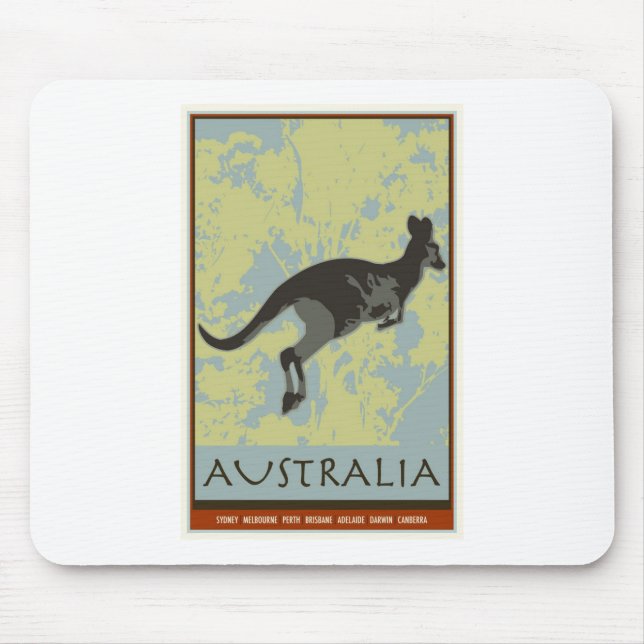 Australia Mouse Mat (Front)