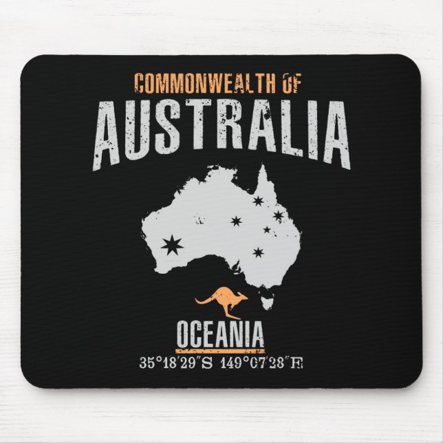 Australia Mouse Mat (Front)
