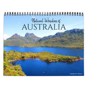 australia natural wonders 2026 (with locations) calendar