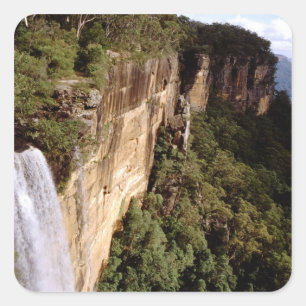 Australia, New South Wales, Fitzroy Falls. Square Sticker