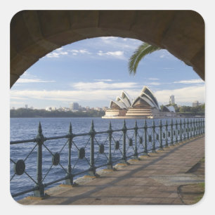 Australia, New South Wales, Sydney, Stone Square Sticker