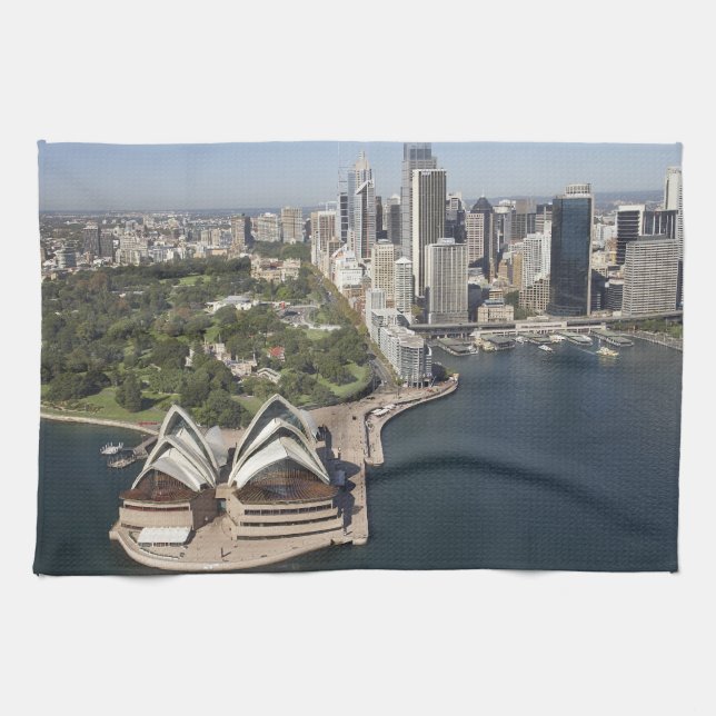 Australia, New South Wales, Sydney, Sydney 2 Tea Towel (Horizontal)