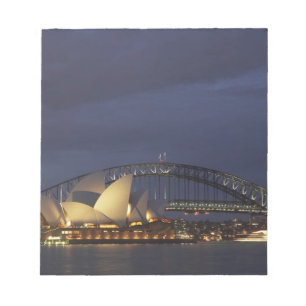 Australia, New South Wales, Sydney, Sydney Opera 3 Notepad