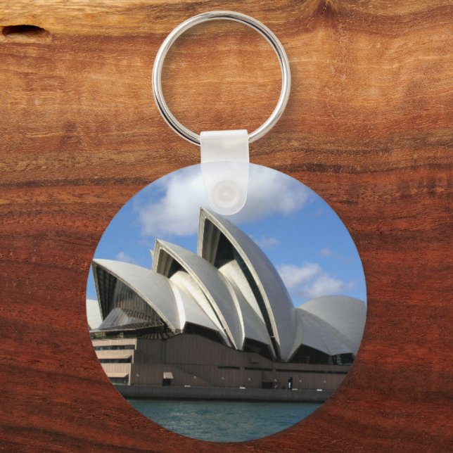 Australia Opera House Key Ring (Back)