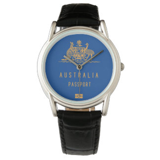 Australia passport wristwatch