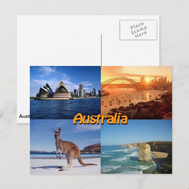 Australia Postcard | Zazzle