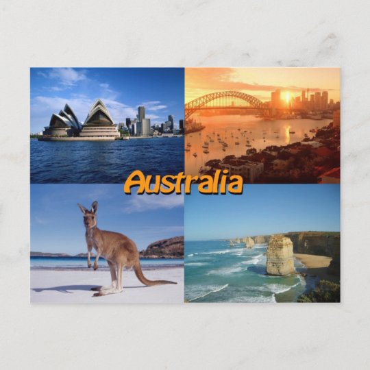 Australia Postcard Zazzle