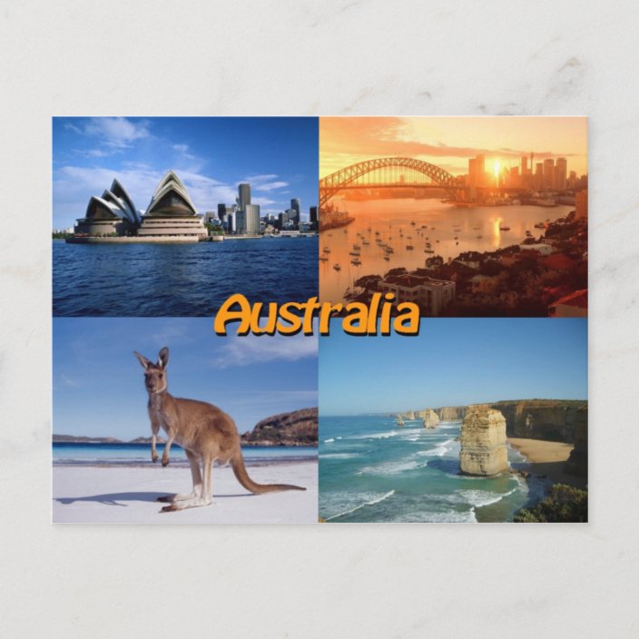 Australia Postcard Zazzle