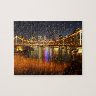 Australia, Queensland, Brisbane, Story Bridge, 2 Jigsaw Puzzle