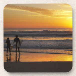 Australia, Queensland, Gold Coast, Surfers at Coaster