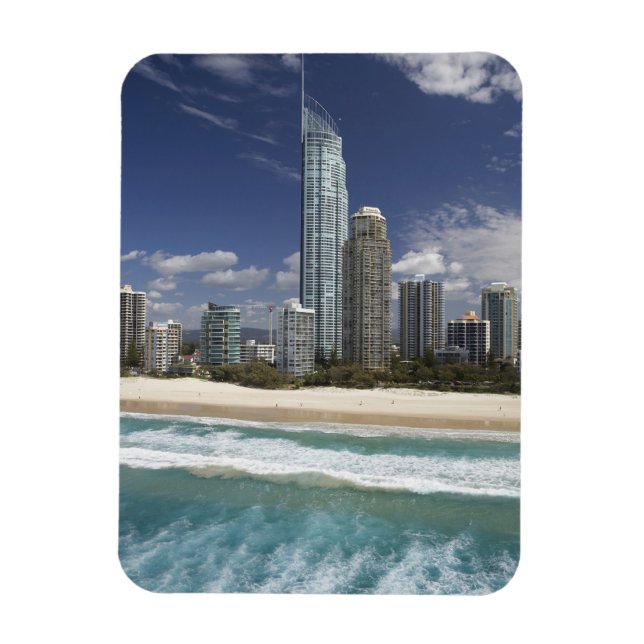 Australia, Queensland, Gold Coast, Surfers Magnet (Vertical)